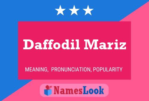 Poster del nome Daffodil Mariz