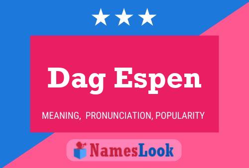 Poster del nome Dag Espen