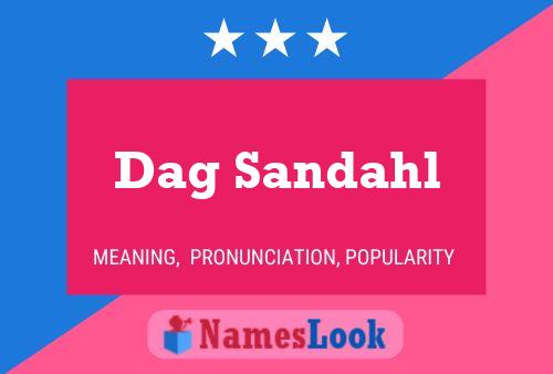 Poster del nome Dag Sandahl