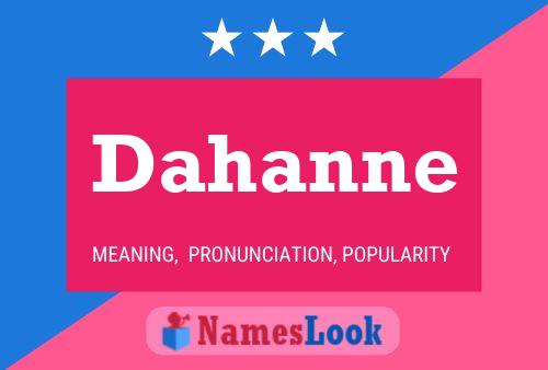 Poster del nome Dahanne