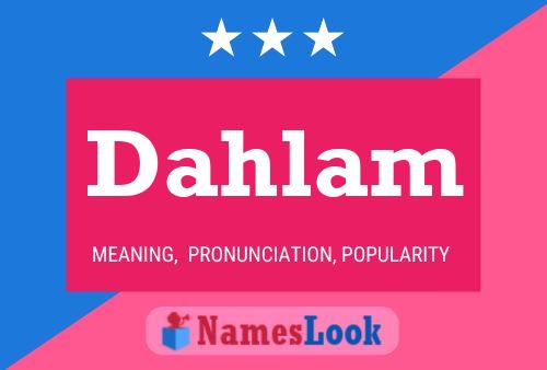 Poster del nome Dahlam