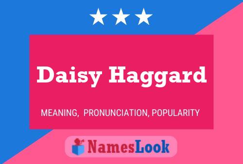 Poster del nome Daisy Haggard