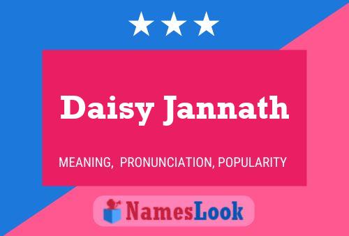 Poster del nome Daisy Jannath