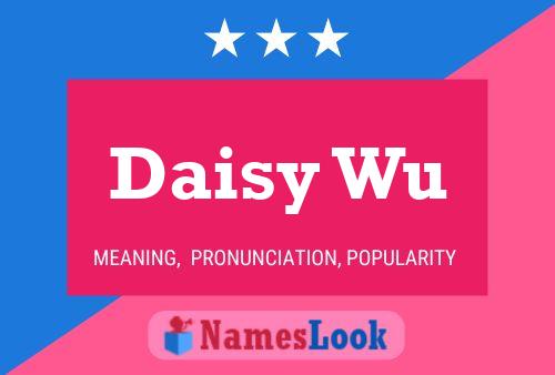 Poster del nome Daisy Wu