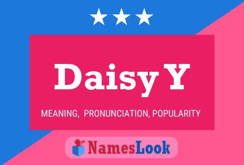 Poster del nome Daisy Y