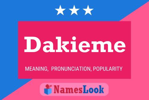 Poster del nome Dakieme