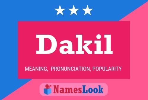 Poster del nome Dakil