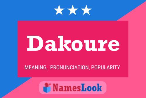 Poster del nome Dakoure