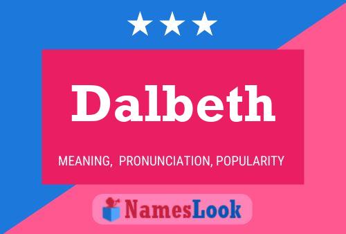 Poster del nome Dalbeth