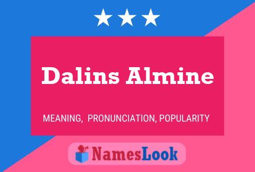 Poster del nome Dalins Almine