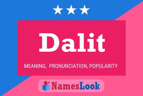 Poster del nome Dalit