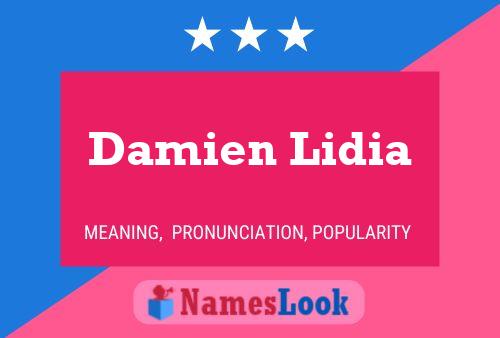 Poster del nome Damien Lidia