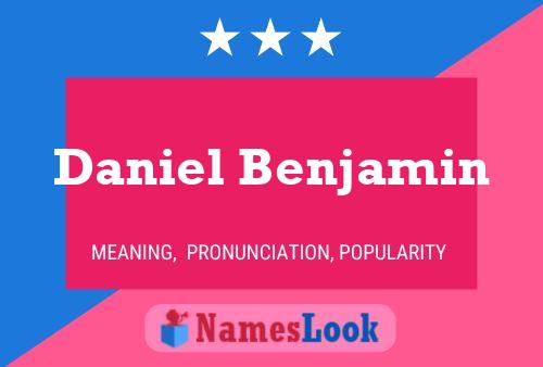 Poster del nome Daniel Benjamin