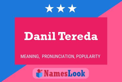 Poster del nome Danil Tereda