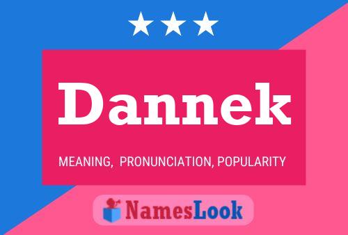 Poster del nome Dannek