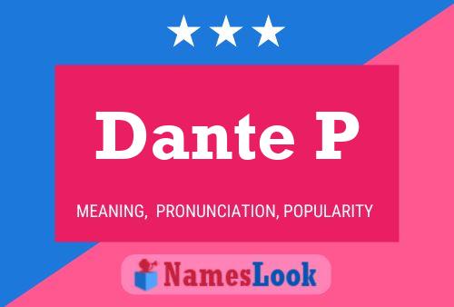 Poster del nome Dante P