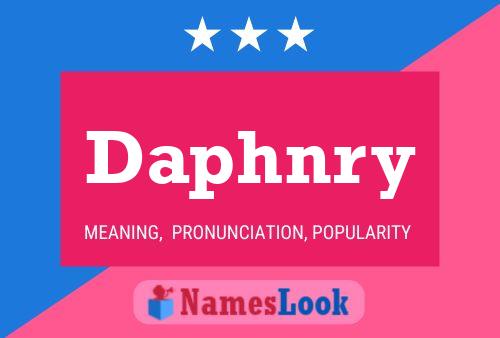 Poster del nome Daphnry