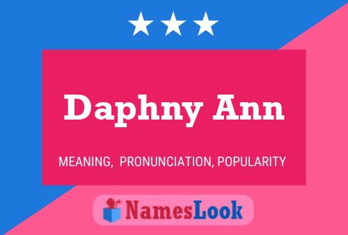 Poster del nome Daphny Ann