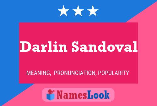 Poster del nome Darlin Sandoval