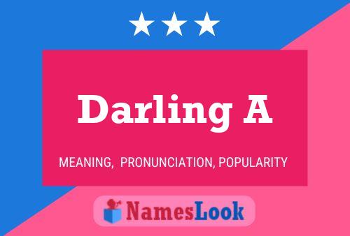 Poster del nome Darling A