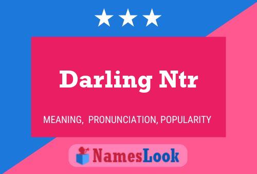 Poster del nome Darling Ntr