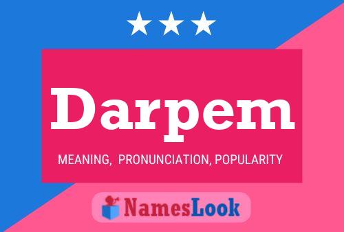 Poster del nome Darpem