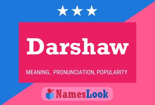 Poster del nome Darshaw