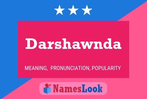 Poster del nome Darshawnda