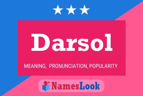 Poster del nome Darsol