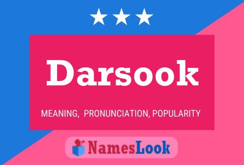 Poster del nome Darsook