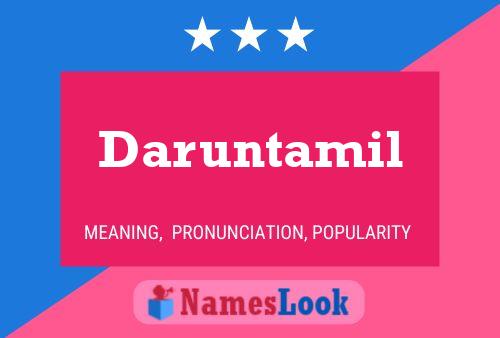 Poster del nome Daruntamil