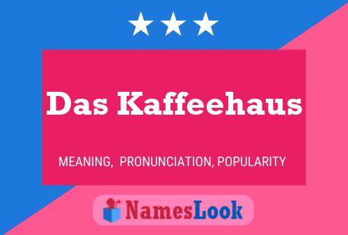 Poster del nome Das Kaffeehaus