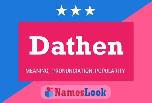 Poster del nome Dathen