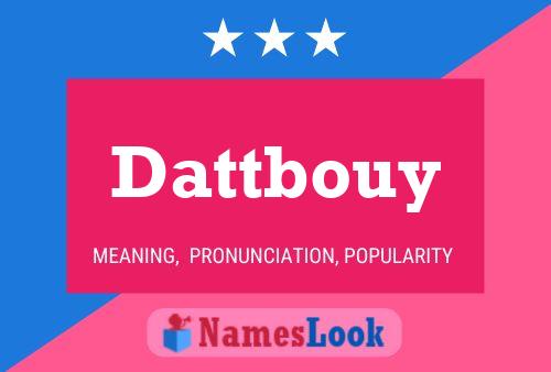 Poster del nome Dattbouy