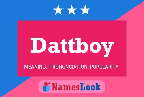 Poster del nome Dattboy