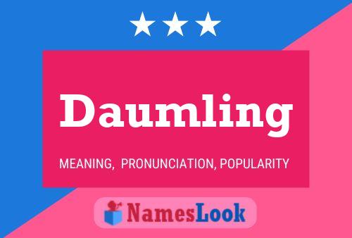 Poster del nome Daumling