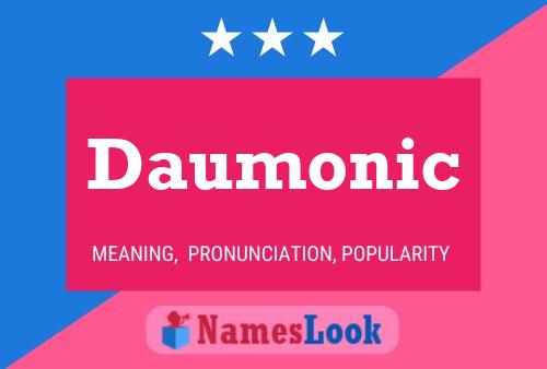 Poster del nome Daumonic