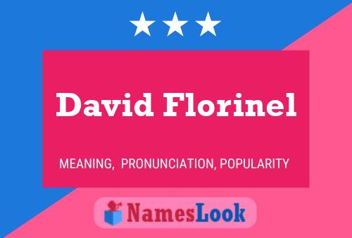 Poster del nome David Florinel