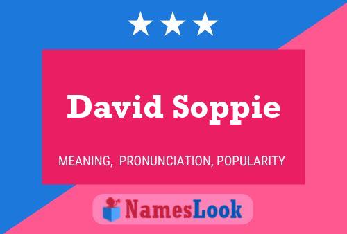 Poster del nome David Soppie