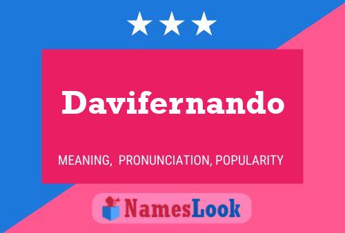 Poster del nome Davifernando