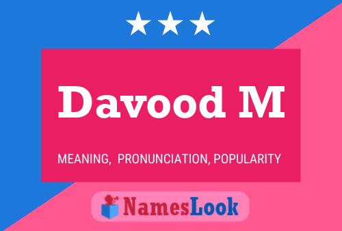 Poster del nome Davood M