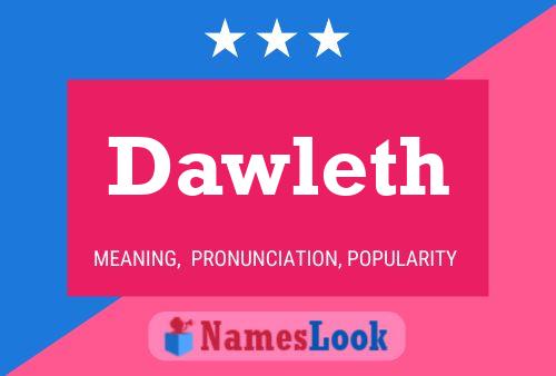 Poster del nome Dawleth