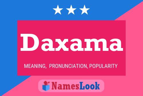 Poster del nome Daxama