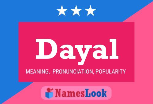 Poster del nome Dayal