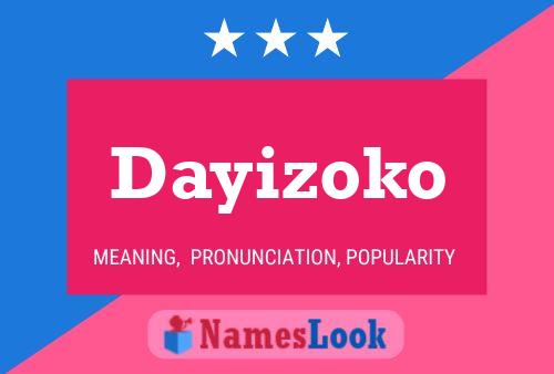 Poster del nome Dayizoko