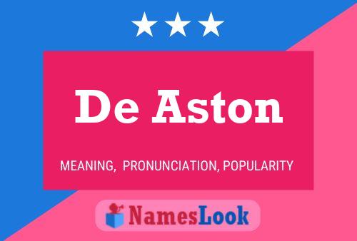 Poster del nome De Aston