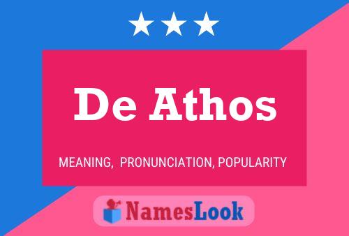 Poster del nome De Athos