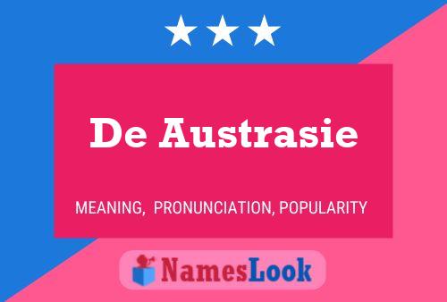 Poster del nome De Austrasie