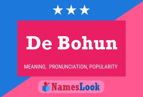 Poster del nome De Bohun