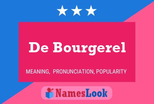 Poster del nome De Bourgerel